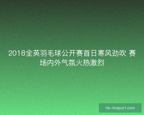 2018全英羽毛球公开赛首日寒风劲吹 赛场内外气氛火热激烈
